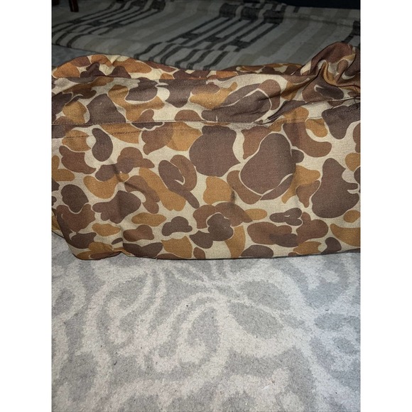 Cabela's Bags Vintage Cabelas Duck Camouflage Duffle Bag Carry On